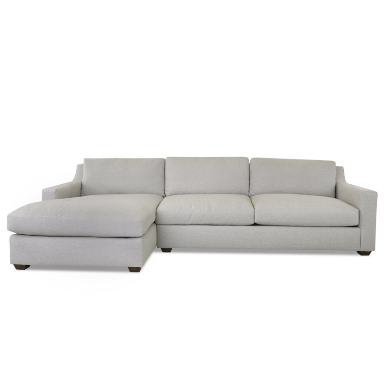 Canapé modulaire 2 pièces Rhodes, Orienté vers la gauche, Neige Nomad