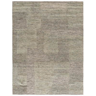 Natura 506 Hand Woven 80% Wool; 20% Cotton Geometric Shapes Rug