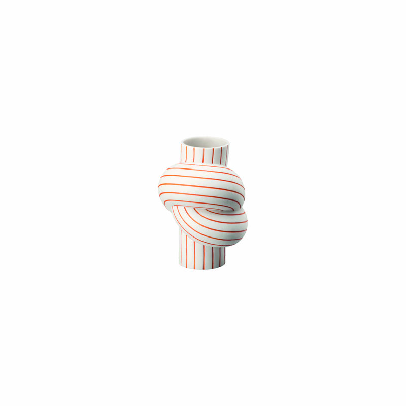 Node Porcelain China Table Vase, Mango