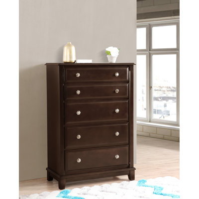 Cheve 40'' W 5 - Drawer Dresser
