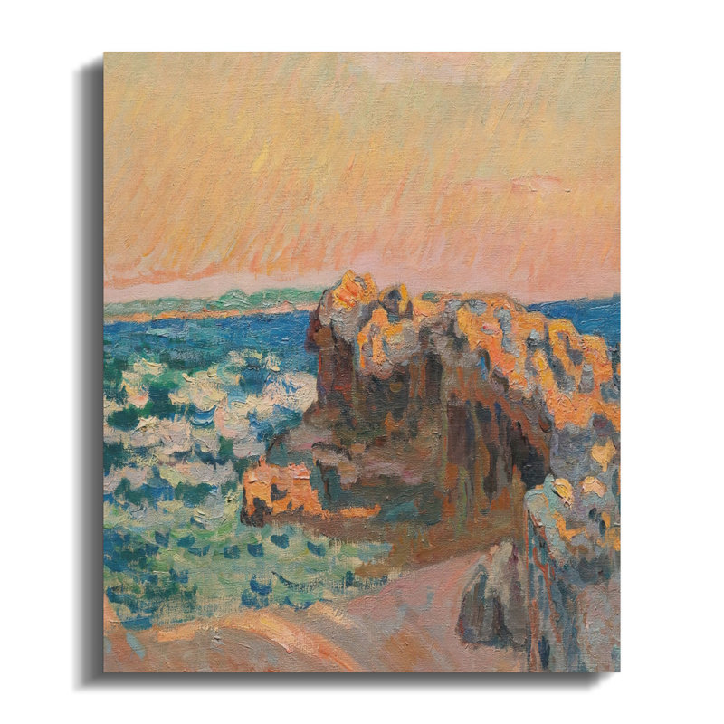 Curtin 1 Piece Wrapped Canvas Wall Art Set, 8x10