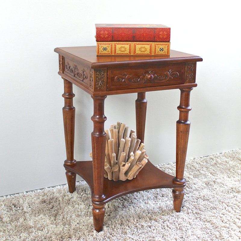 Arnika End Table with Storage