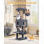 149 cm Cat Tree for Indoor Cats, Cat Tower with Large Hiding Cave, Scratching Post with Large Platforms, Multi-Level Cats Activity Center, Sisal Rope, Hammock -197524155