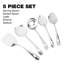 Hammered Stainless Steel Petite Kitchen Utensil Set
