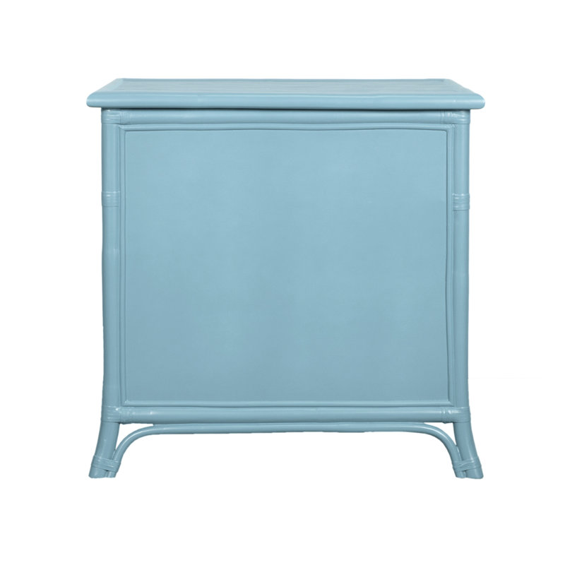 4 - Drawer Nightstand, Pool Blue