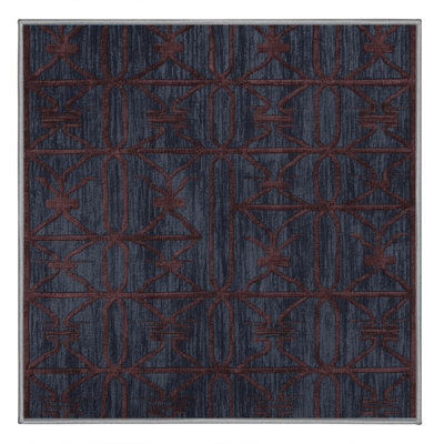 Tapis mauve lavable à la machine