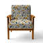 Fauteuil de chalet rembourré Yellow Bohemian Bliss-122510834