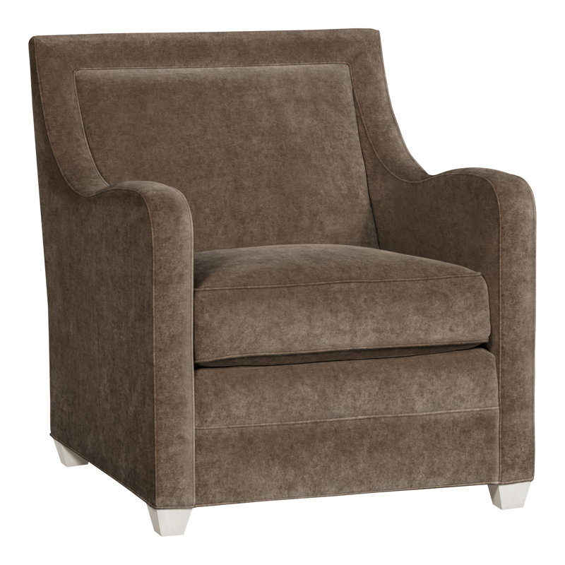 Haden Upholstered Armchair, Casa Blanca, Nadia Earth