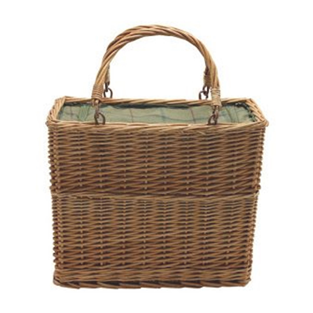 Retangular Wicker Picnic Basket with Cooler