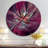 Symmetrical Fractal Flower - Modern wall clock-34141326-118658316