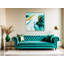 Krins Coastal Breeze Oil - Single Picture Frame Square Painting