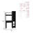 2 Piece Office Set, Bookcase + Desk-541823649