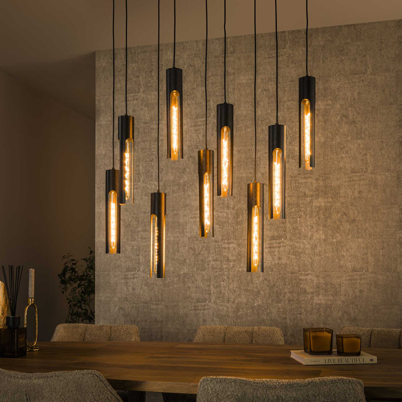 Searsburg 9 - Light Satin Black Pendant