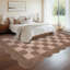 Tapis lavable, tapis à carreaux festonnés modernes, tapis imprimé, tapis de sol pliables pour salon-1014785409-1014785420