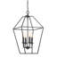 Luminaire suspendu géométrique 4 lumières Addyson-199740618