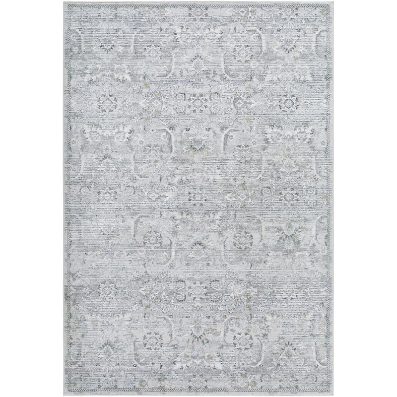 Tapis d'intérieur tissé à la machine Almudena, Rectangle 5 pi 3 po x 7 pi