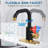 Single Handle Stainless Steel Bar Faucet With Supply Lines And Deckplate-104905129