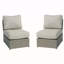 Chaise de patio entièrement assemblée avec coussins-521580745