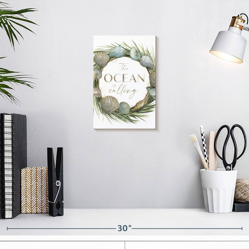 Couronne Tergel The Ocean Calling, H 12 po x l 8 po