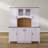 78.7" H Massive Storage Dining Hutch For Kitchen & Living Room