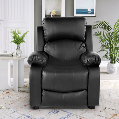 Heidimarie Faux Leather Club Chair