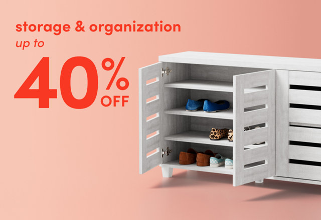 storage & organization clearance