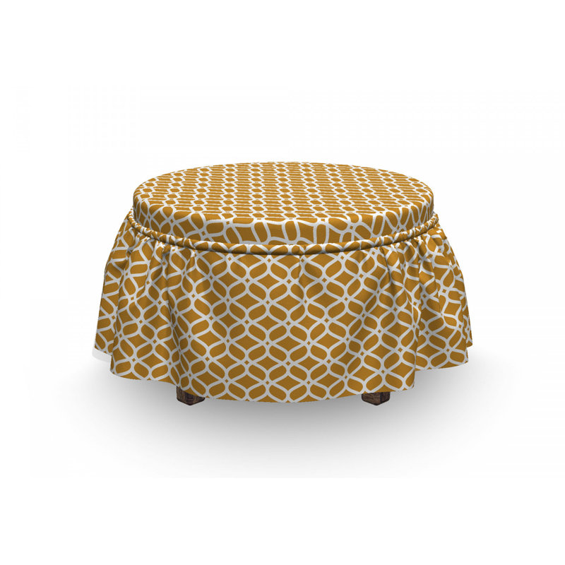 Housse pour repose-piedsy dentelle look