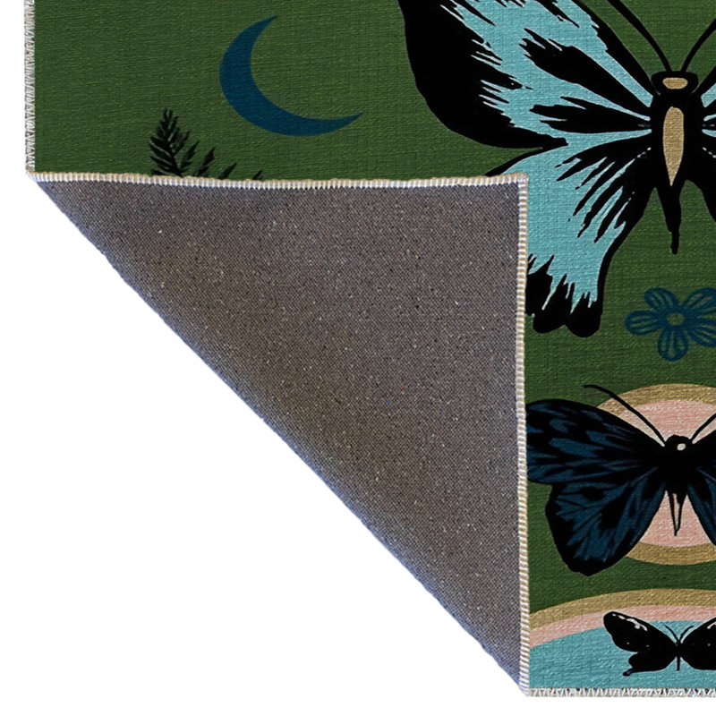 Tapis décoratif moderne Mira, Rectangle 4 pi 11,06 po x 9 pi 10,11 po