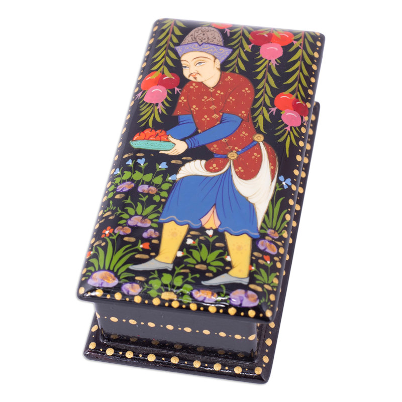 Boîte à bijoux en bois Lalittah