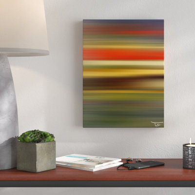 «Blur Stripes LVI», reproduction d'art sur toile tendue par Tristan Scott