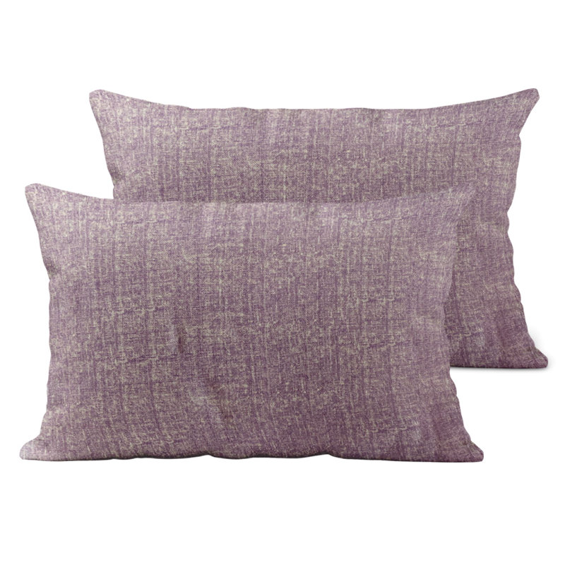 Neuber Double pillow, Purple, 40x80
