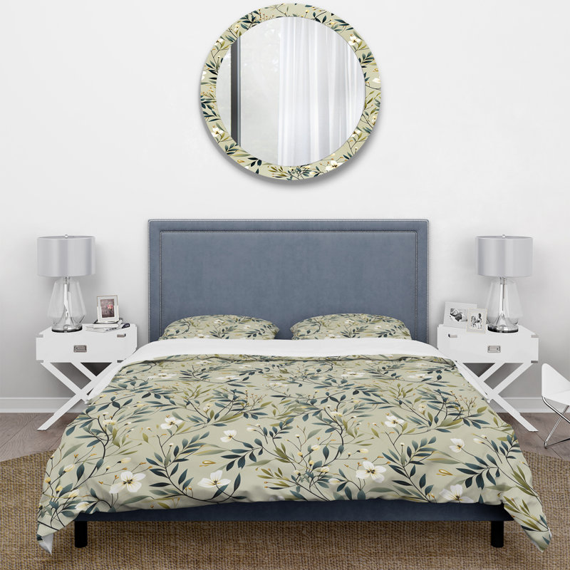 Ensemble de housse de couette Hongan, Housse de couette simple + 1 taie décorative stan