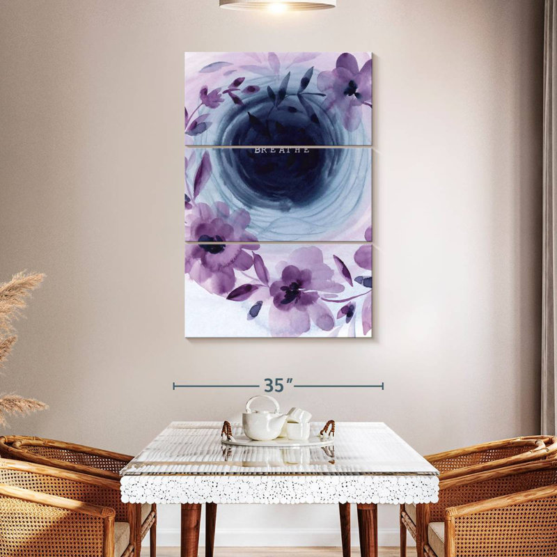 Tergel Mindfulness II, 50" H x 32" W