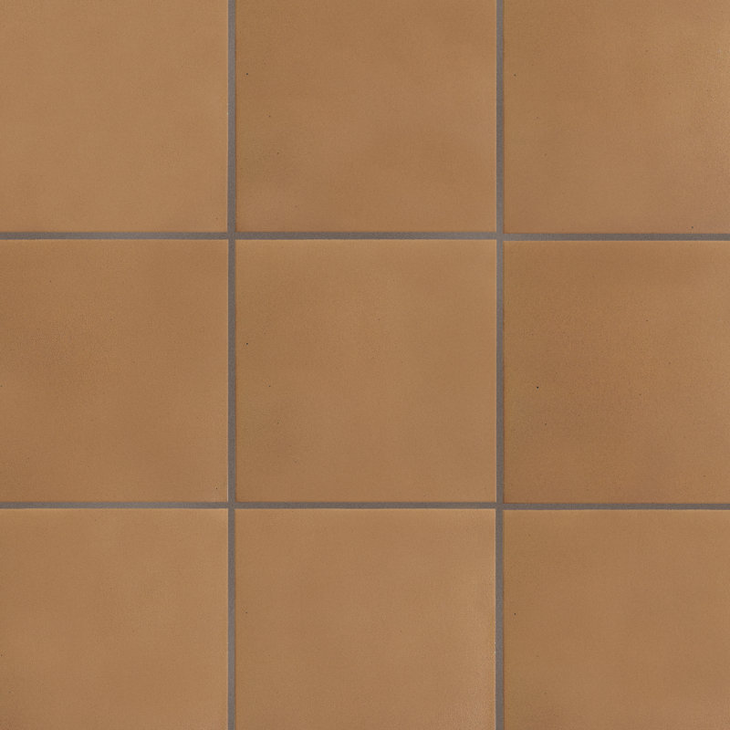 Klinker 13" x 13" Beveled Ceramic Concrete Look Wall & Floor Tile