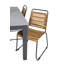 Jayesh 4 - Person Acacia Patio Dining Set with Extendable Rectangular Table