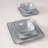 Stoneware Dinnerware Sets, 24-Piece Dish Set-485853027