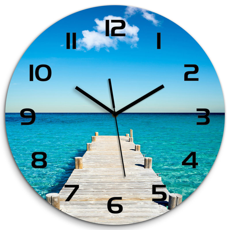 Jernoris Glass Wall Clock