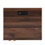 Table de chevet Jasibe en brun