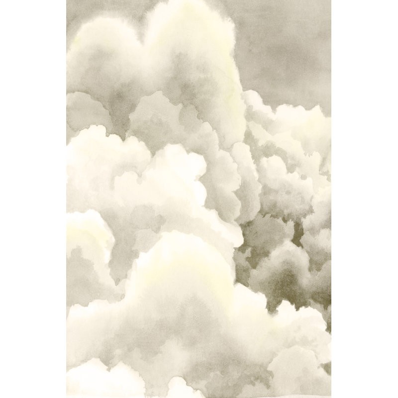 «Storm Brew I» par Grace Popp - peinture sur toile tendue, H 30 po x l 20 po