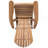 Adirondack Chair With Traditional Slats-947449182