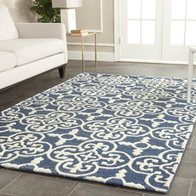 Knott Wool Hand Woven Area Rug