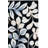 Jardin Tufted Wool Cotton Floral Rug in Ivory/Black-94664012