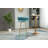 Upholstered Counter Stool with Metal Frame-1041000883-1067210085