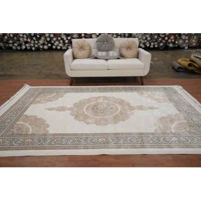 Tapis turc traditionnel de style victorien 7 x 10