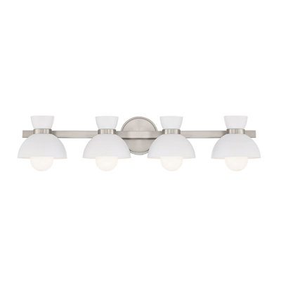 Meridian 4-Light Kenilworth in Brushed Nickel