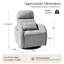 Fauteuil inclinable pivotant Abelie-1492756133