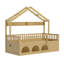 Structure complète en Tressa avec toit, lumière DEL, barrières de sécurité, tiroirs de rangement et casier-850834854