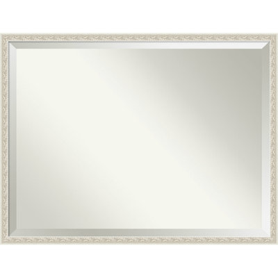 Bethany Beveled Wood Framed Wall Mirror
