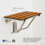 Banc de douche en teck