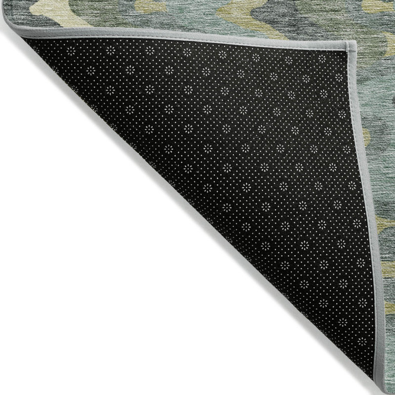 Tapis intérieur / extérieur en polyester tissé à la machine Chico, Rectangle 2 pi 6 po x 3 pi 10 po